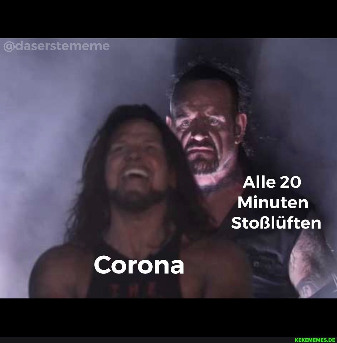 Alle 20
Minuten
Stoßlüften
Corona