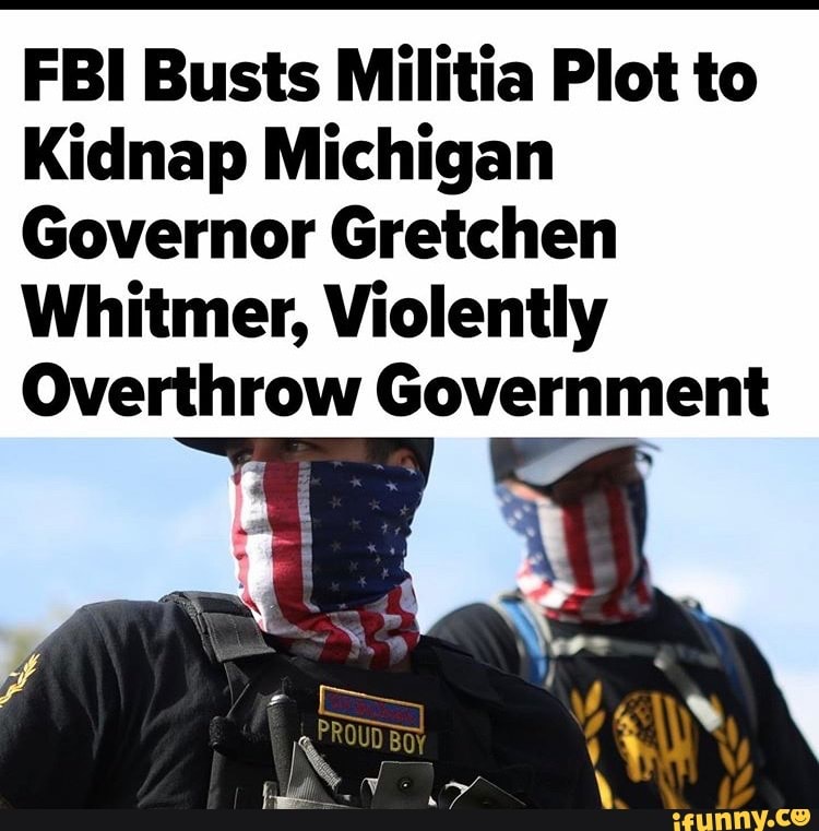 FBI Busts Militia Plot To Kidnap Michigan Governor Gretchen Whitmer ...