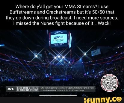 Crackstreams Ufc