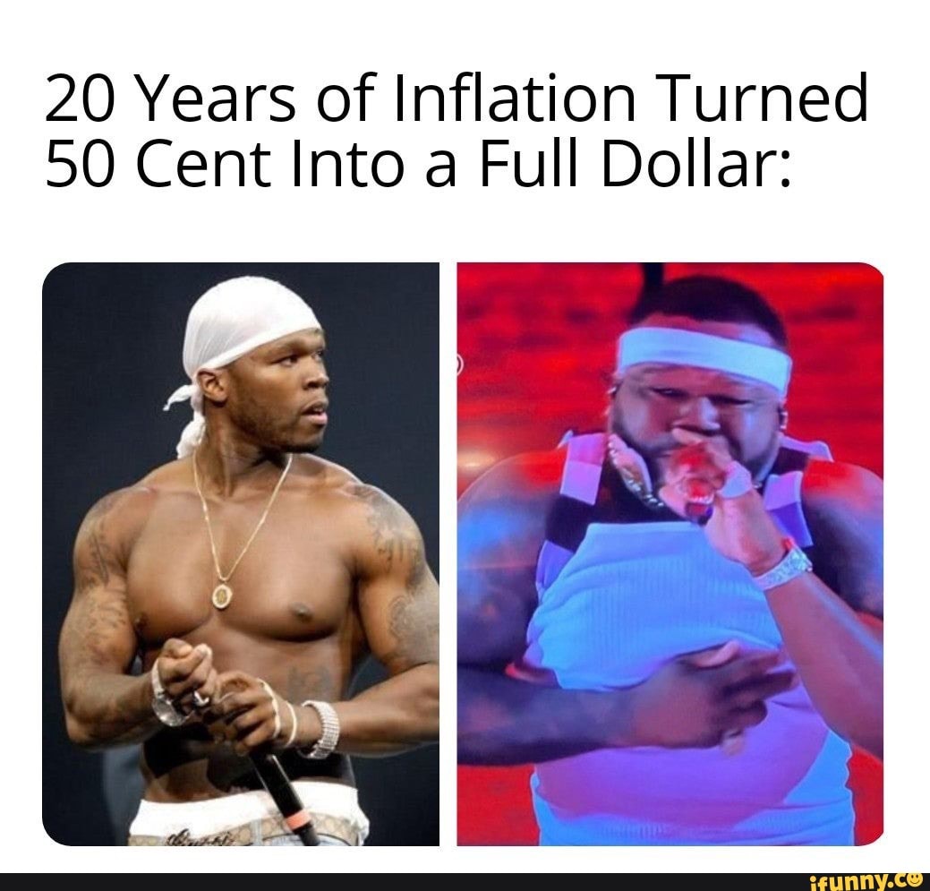 50 Cent Inflation Meme