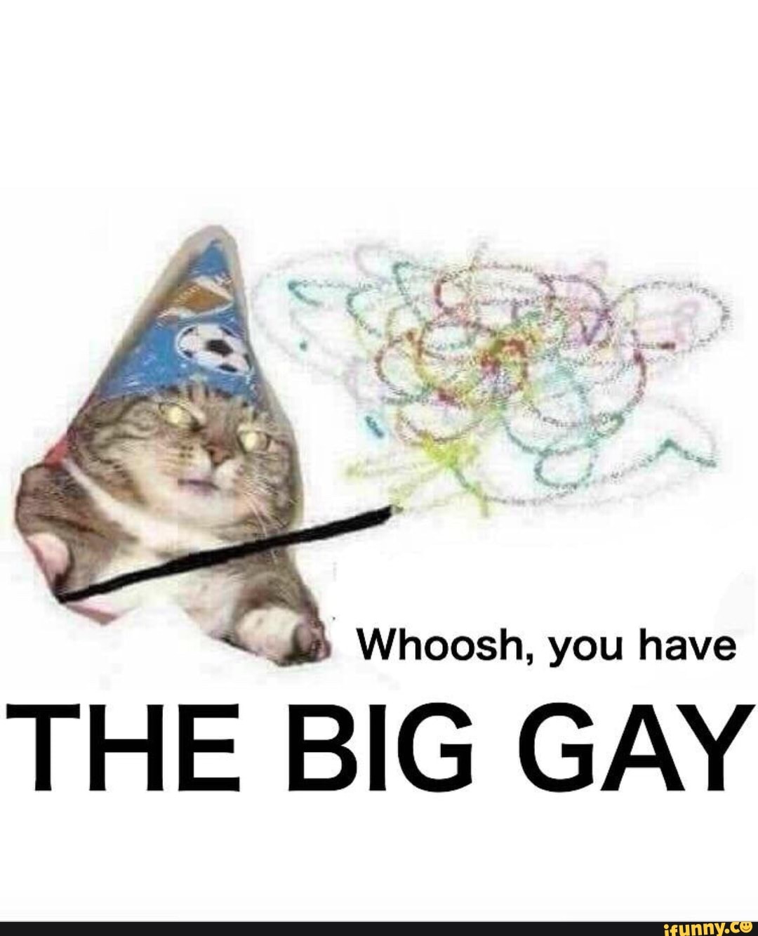 you the big gay meme
