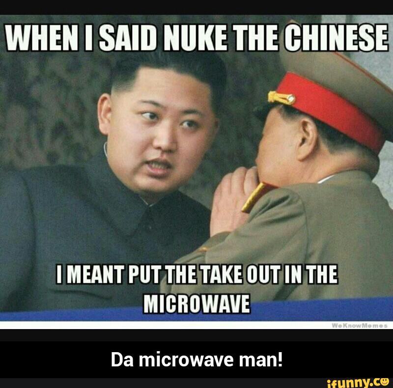 Da microwave man! 
