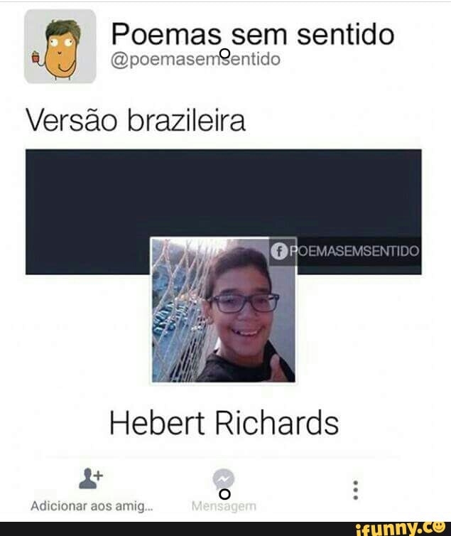 Poemas sem sentido
Versão brazileira
Adicionar aos amig