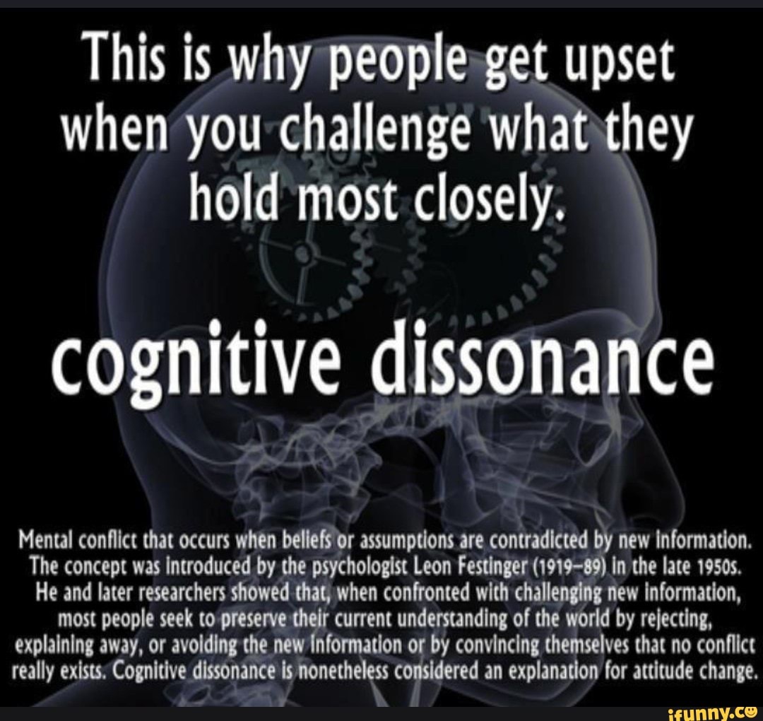 This is why people get upset when you challenge what they hold most