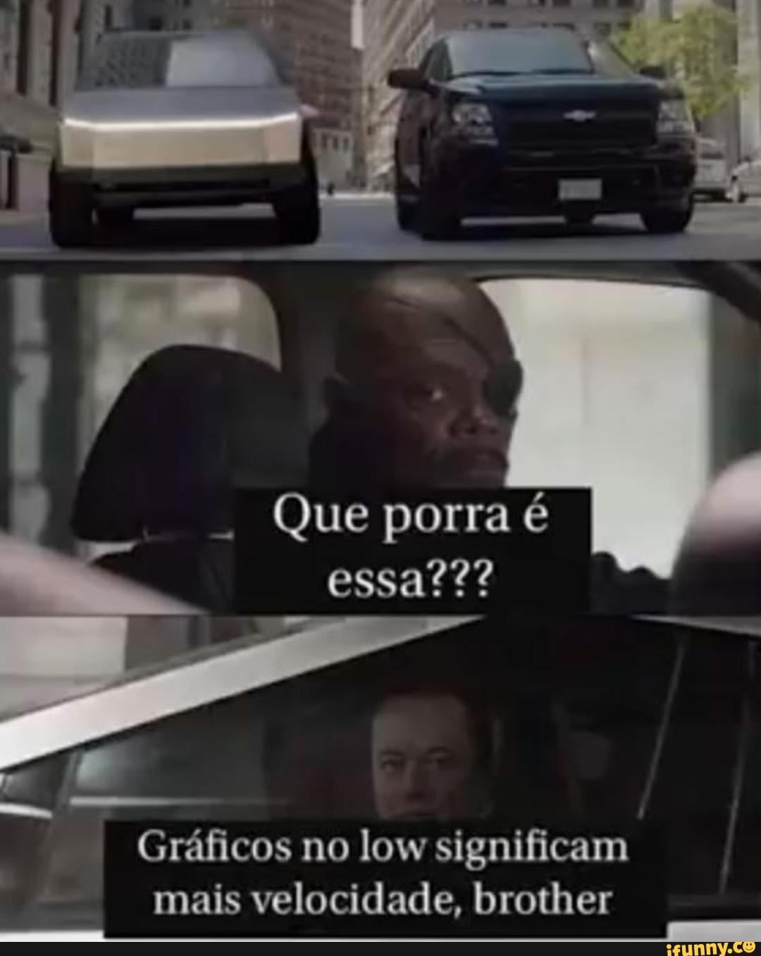 Que porra é essa???
Gráficos no low significam mais velocidade, brother