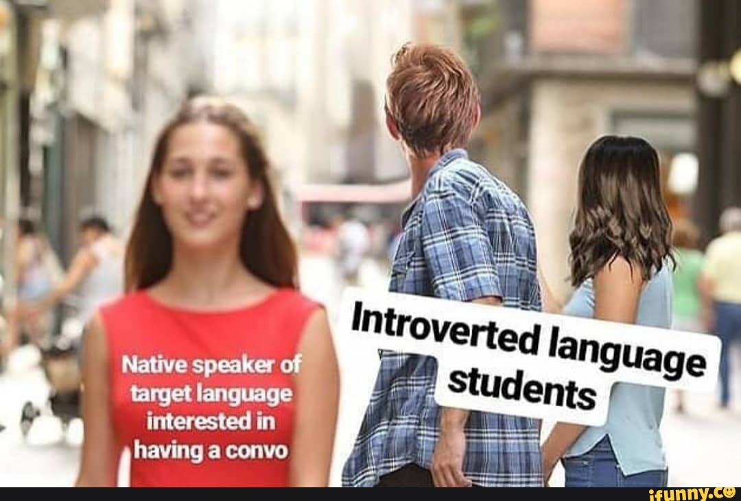 interested in ghaving a convo
_ Native speaker of target language