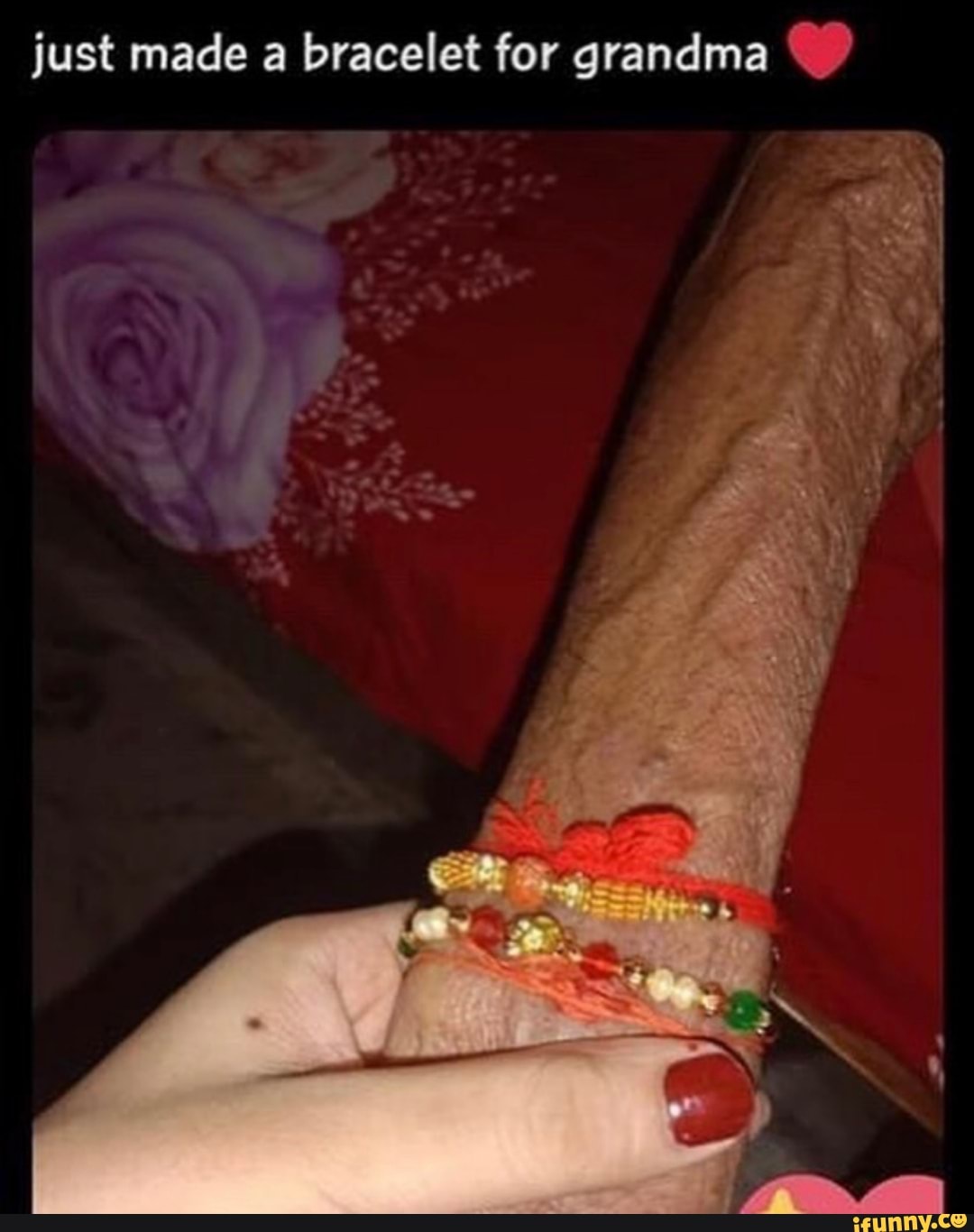 bracelet for grandma meme