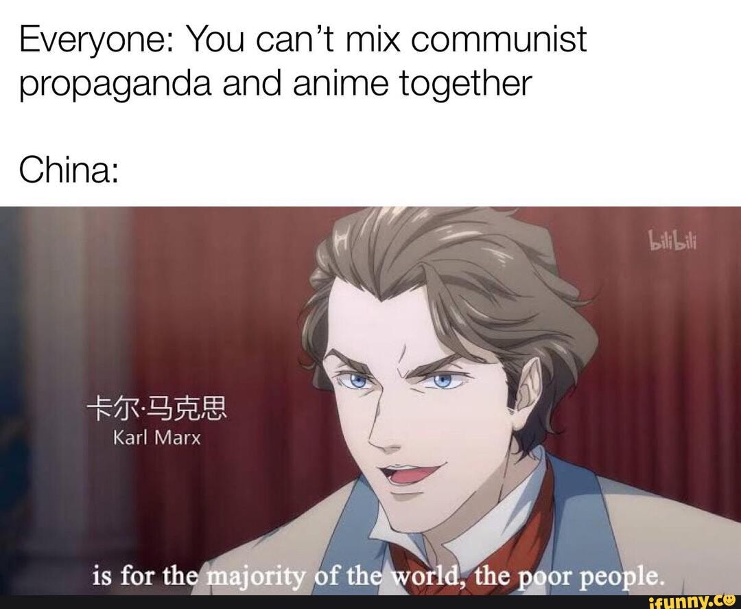 The Karl Marx anime is very not good  Scrolller