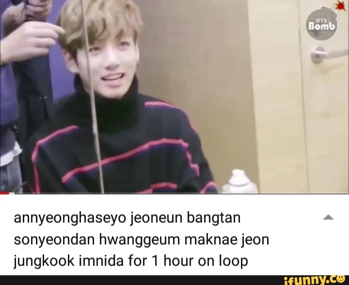 Annyeonghaseyo Joneun Bangtan Sonyeondan Hwanggeum Maknae Jeon Jungkook Imnida