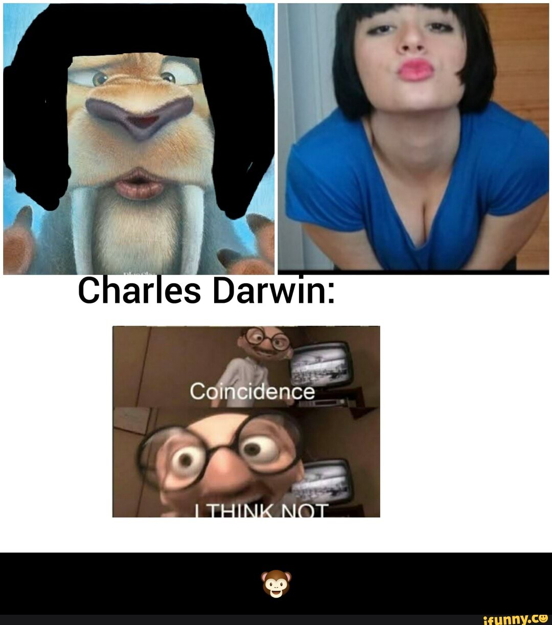 Charles Darwin:
Coincidente - 🐵