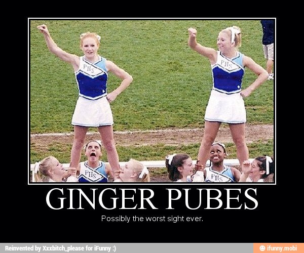 Have pubes red gingers do Red hair