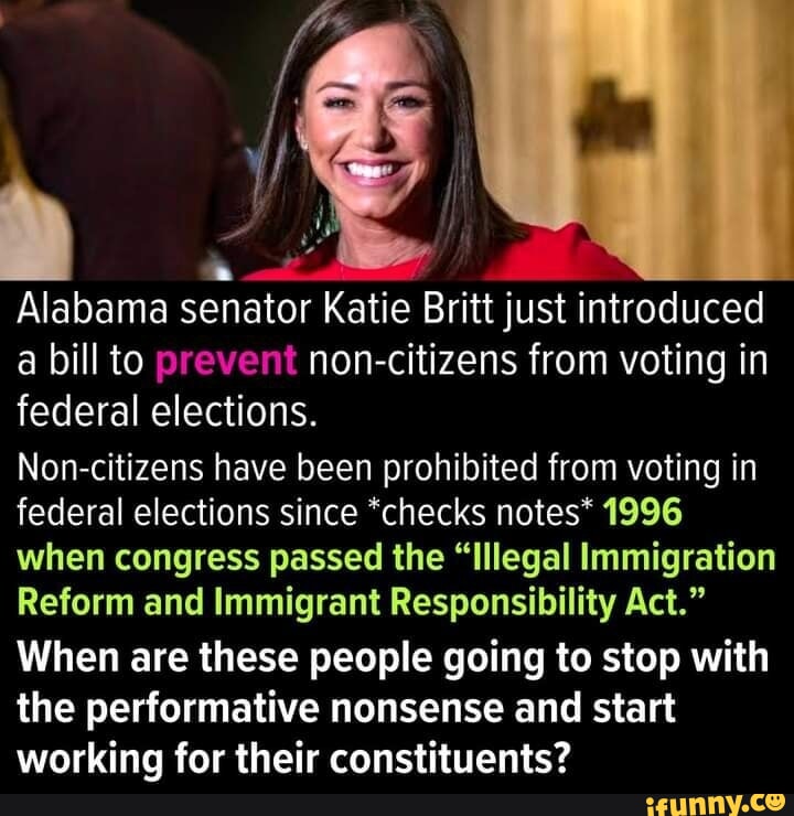 Alabama senator Katie Britt just introduced a bill to prevent non