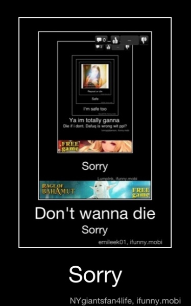 Don T Wanna Die Sorry Sorry Ifunny