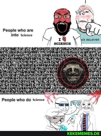 People who are into science