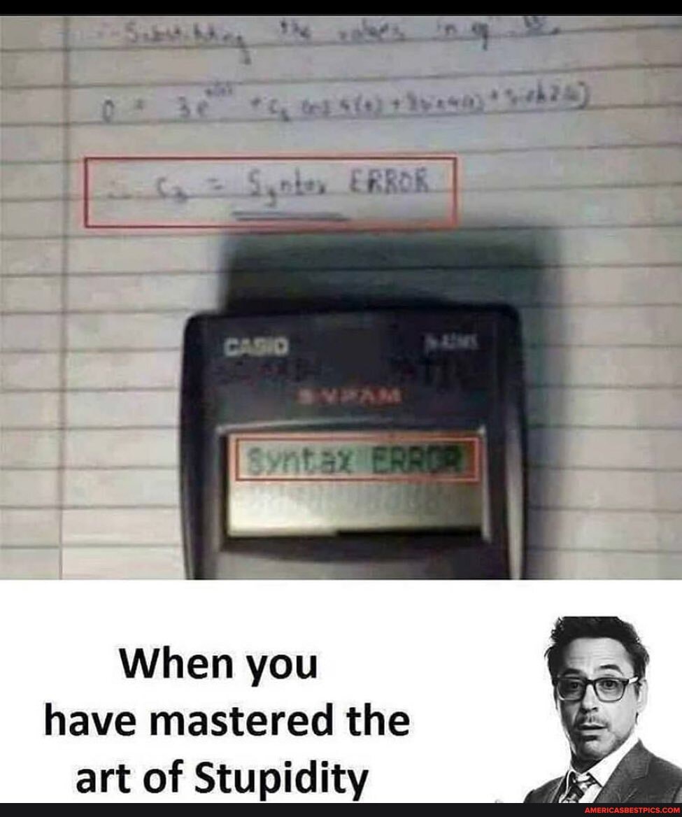 n.* he top 7
When you have mastered the art of Stiuniditv