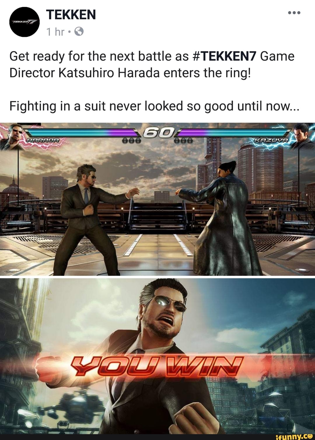 Get Ready For The Next Battle As Tekken7 Game Director Katsuhiro Harada Enters The Ring Fighting In A Suit Never Looked So Good Until Now