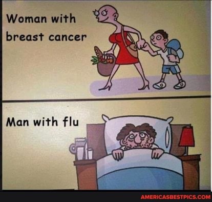 Woman with breast cancer