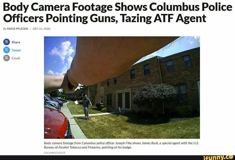 Body Camera Footage Shows Columbus Police Officers Pointing Guns