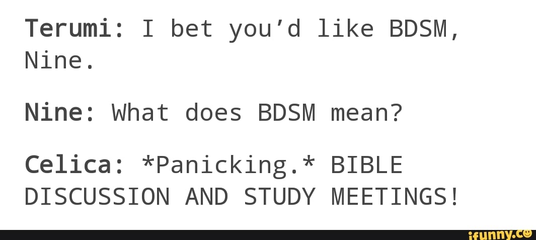 What Is Bdsm Mean