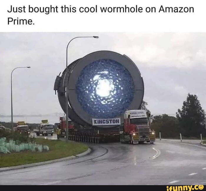 Just Bought This Cool Wormhole On Amazon Prime