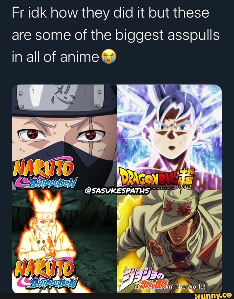 Fr idk how they did it but these
are some of the biggest asspulls
in all of anime ®