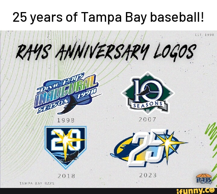 In The Details: The Rays 25th Anniversary Logo Has Made It