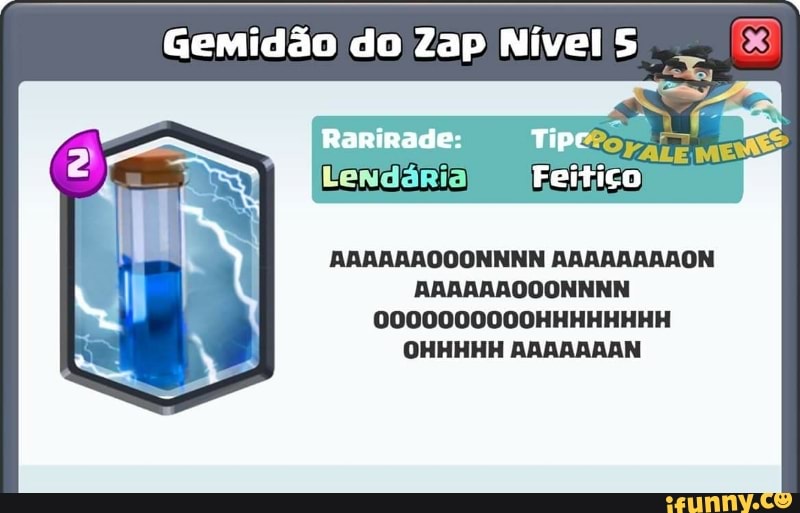 Gemidão do Zap Nível 5
AAAAAAOOONNNN
