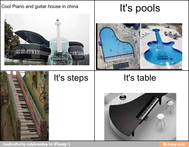 It's steps It's table
