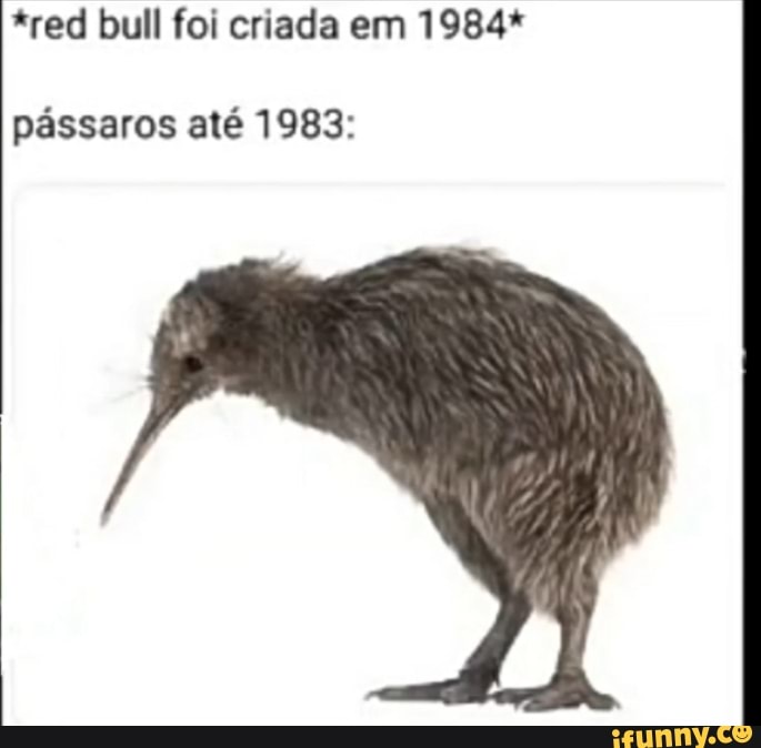 *red bull foi criada em 1984*
pássaros até 1983: