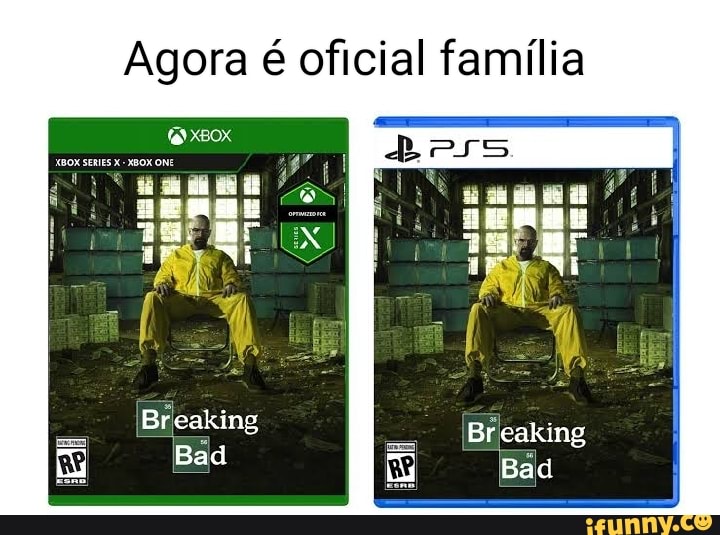 Agora oficial familia {BOX SERIES X XBOX ONE Breaking Breaking Bad )