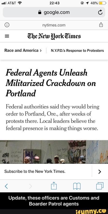 The New York Times Race and America N.Y.P.D:s Response to Protesters ...