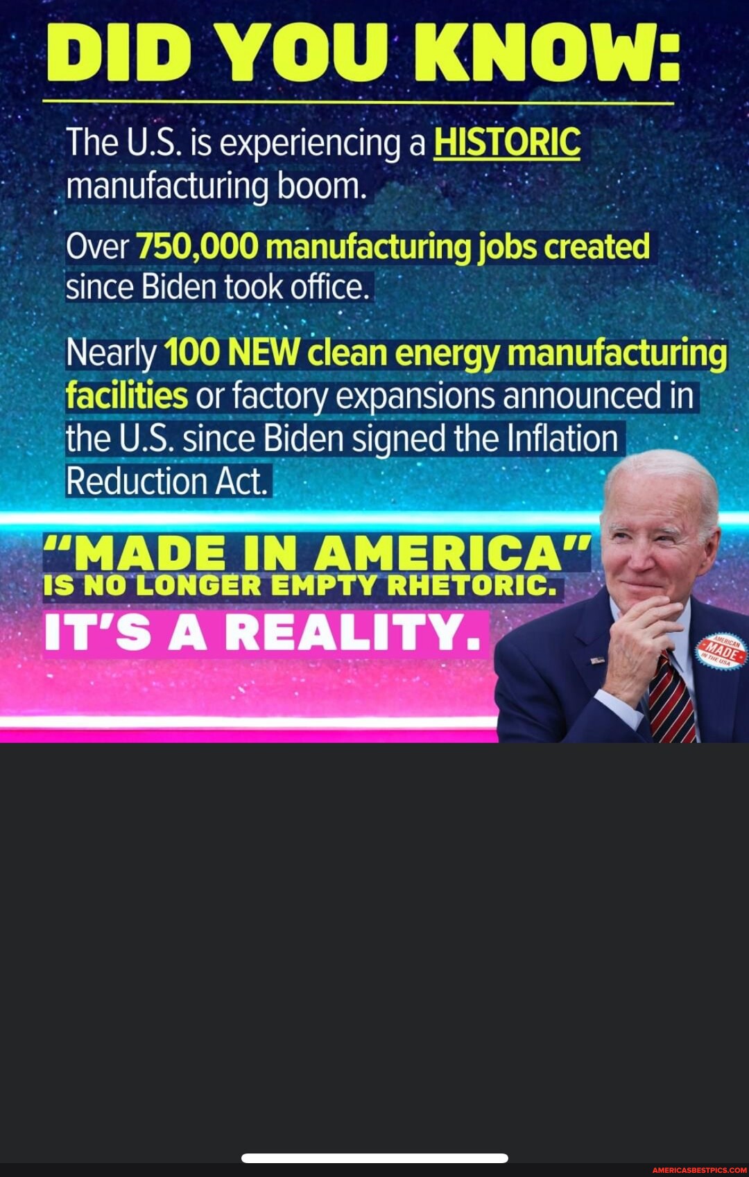 DID YOU KNOW: The US. Is Experiencing A HISTORIC Manufacturing Boom ...