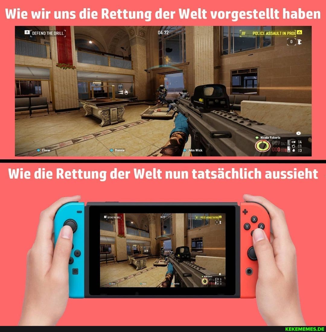 Wie wir uns die Rettung der Welt vorgestellt haben
2 wi
Wie die Rettung der Welt nun tatsächlich aussieht