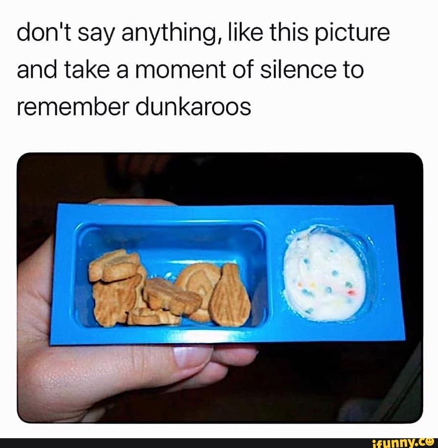 don't say anything, like this picture and take a moment of silence to ...