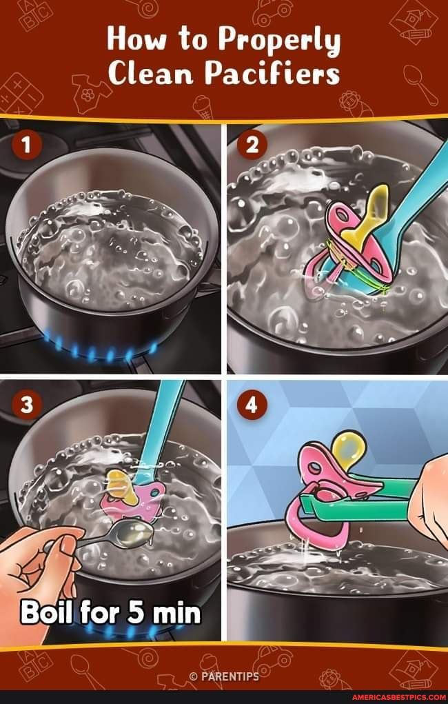 How to properly clean pacifiers. How to Properly Clean Pacifiers Boil
