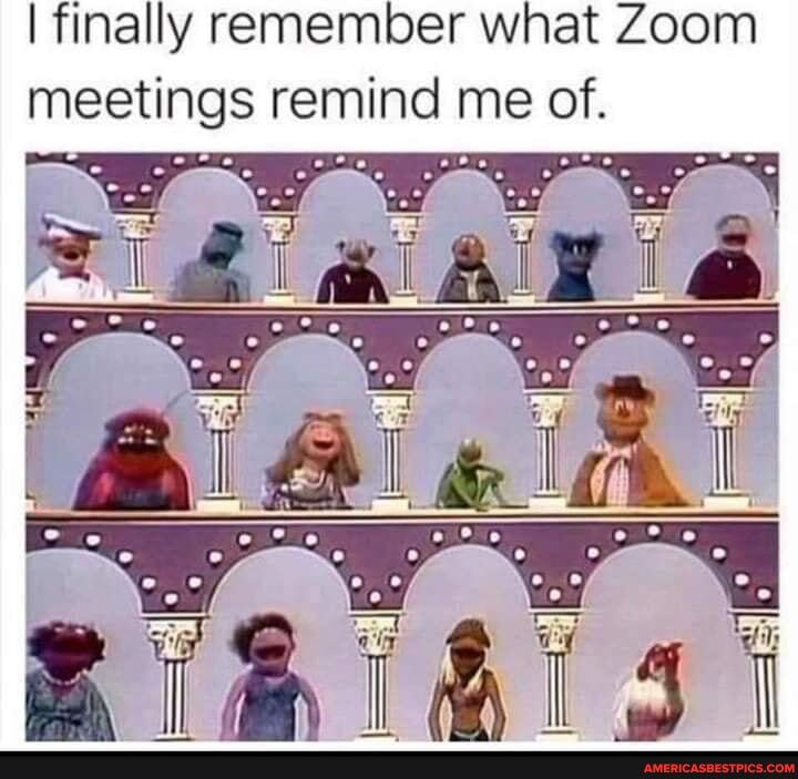I finally remember what Zoom meetings remind me of.
Ai alcal