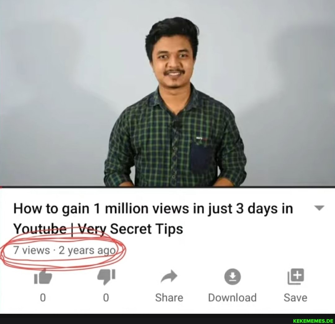 How to gain 1 million views in just 3 days in
Youtube I Very Secret Tips
7 views 2 years ago)
SS
0 0 Share Download Save