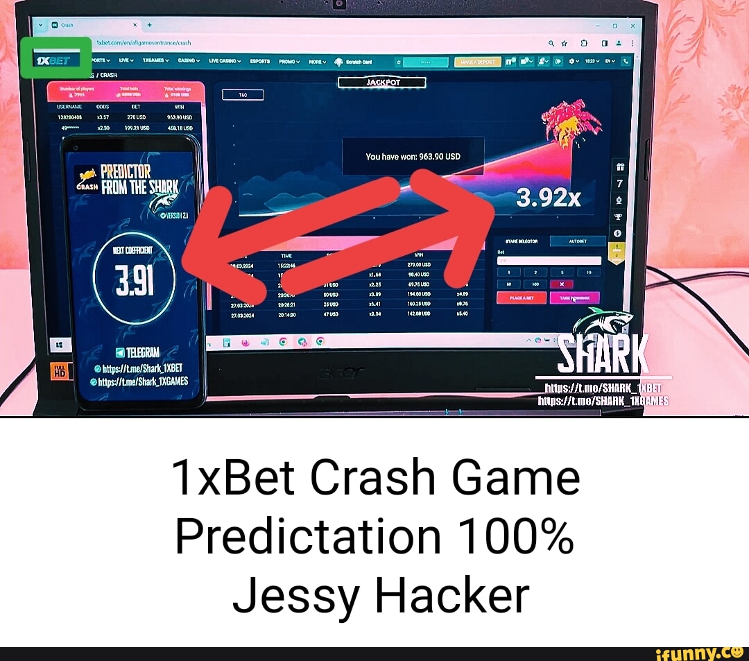 Ie 1xBet Crash Game Predictation 100% Jessy Hacker - iFunny