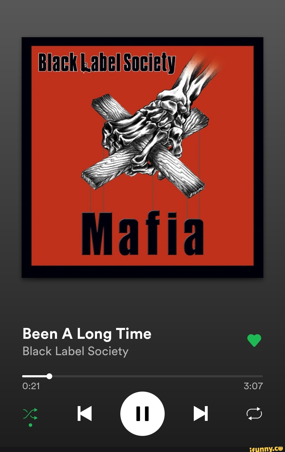Been A Long Time
Black Label Society