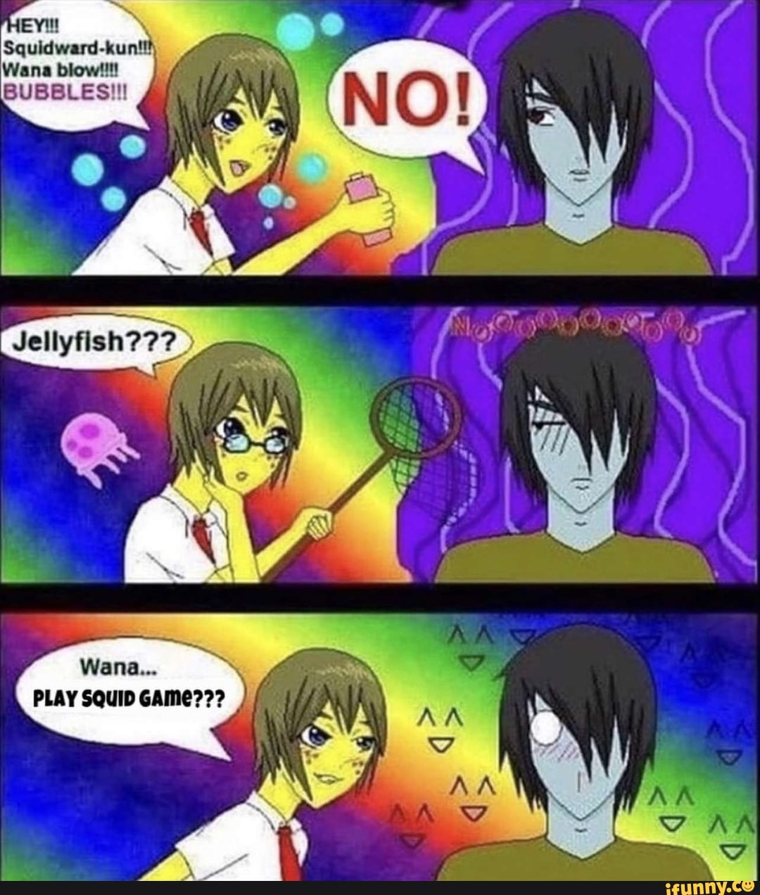 Wana... PLAY SQUID GAMe??? - )