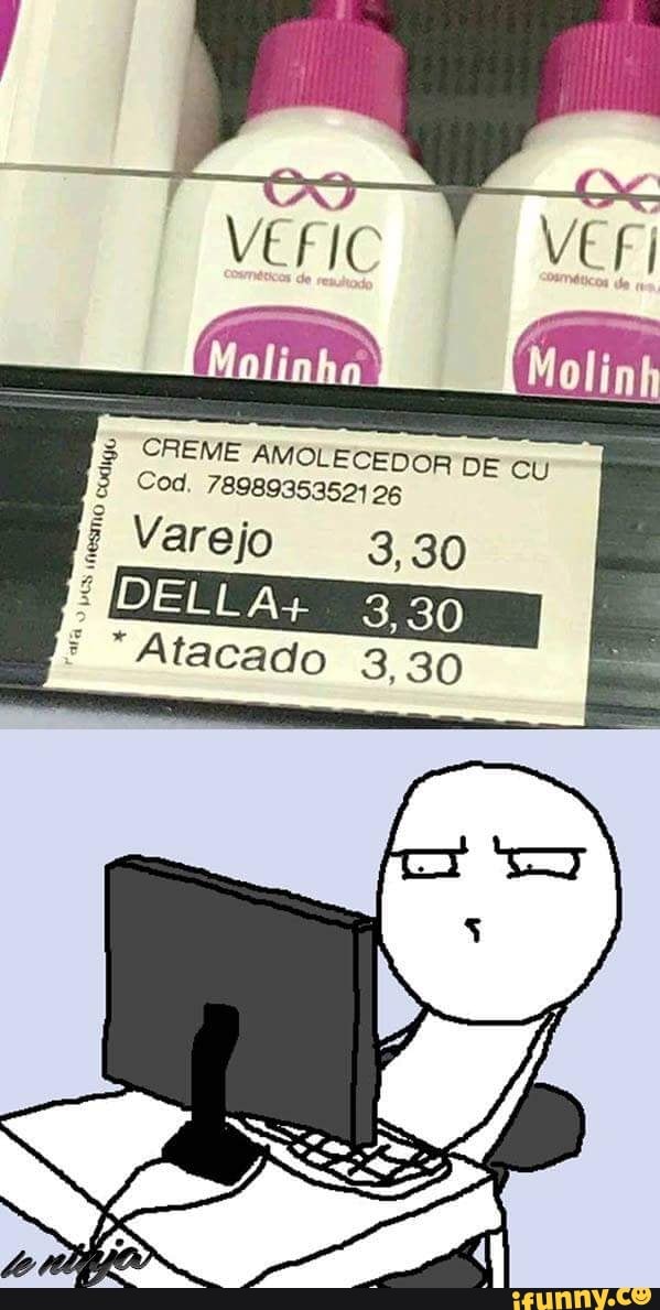 CREME AMOLECEDOR DE cu
Cod, 78989353524 26 Varejo 3,30 STO
codigo