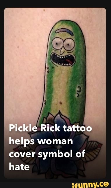 Pickle Rick Tattoos  Tattoofilter
