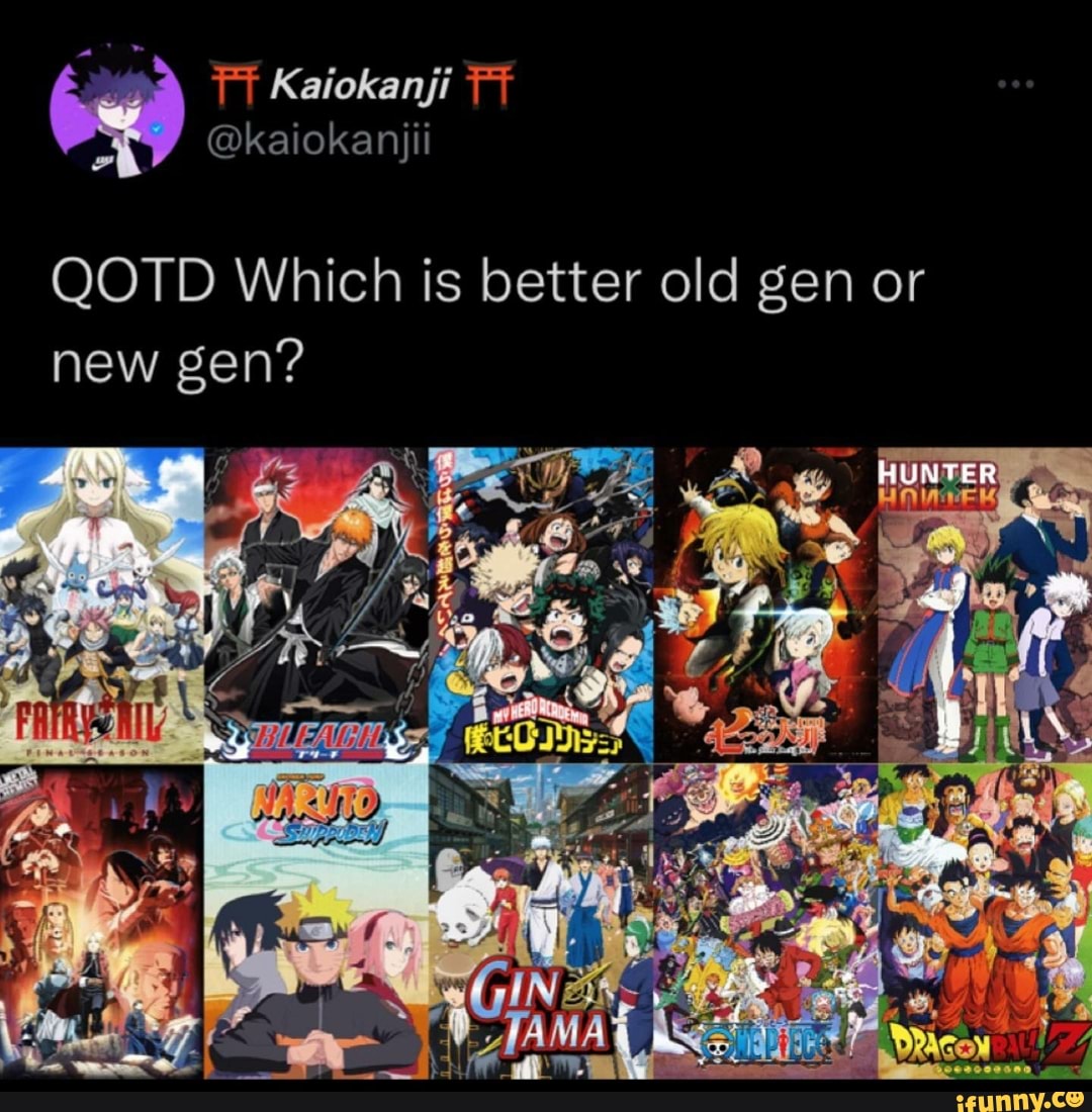 Create a New gen anime/manga Tier List - TierMaker