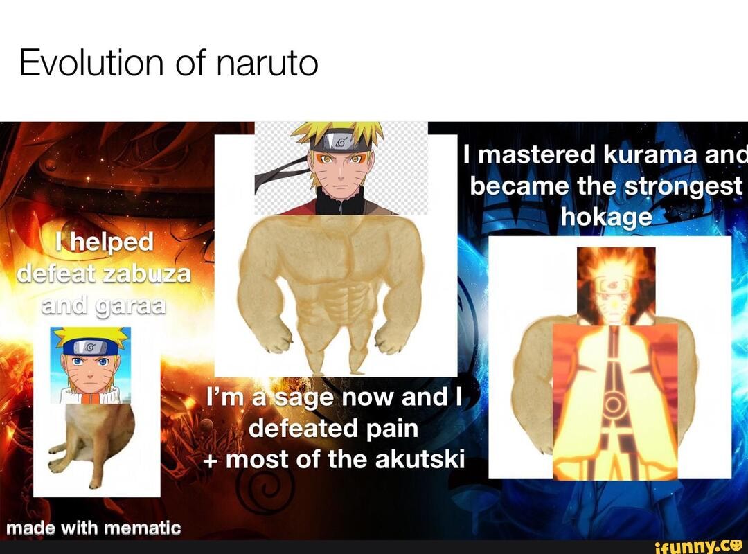 Evolution Of Naruto Mastered Kurama Anc Became The Strongest Hokage