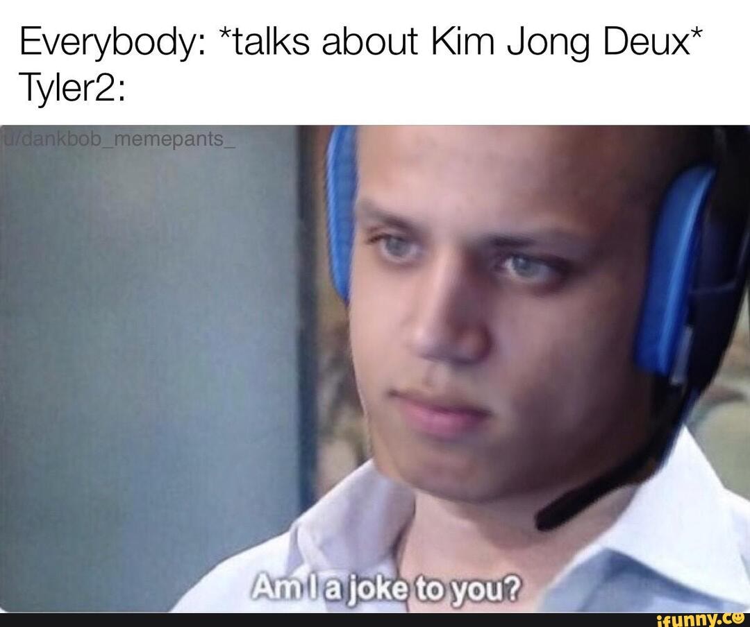Everybody: *talks about Kim Jong Deux*
ion
eito .vou