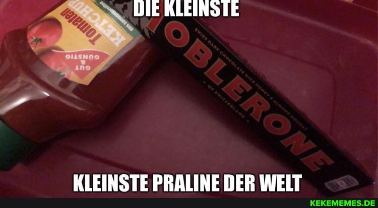 DIE RLEINSTE
KIFINSTE PRRIINE DER WEIT