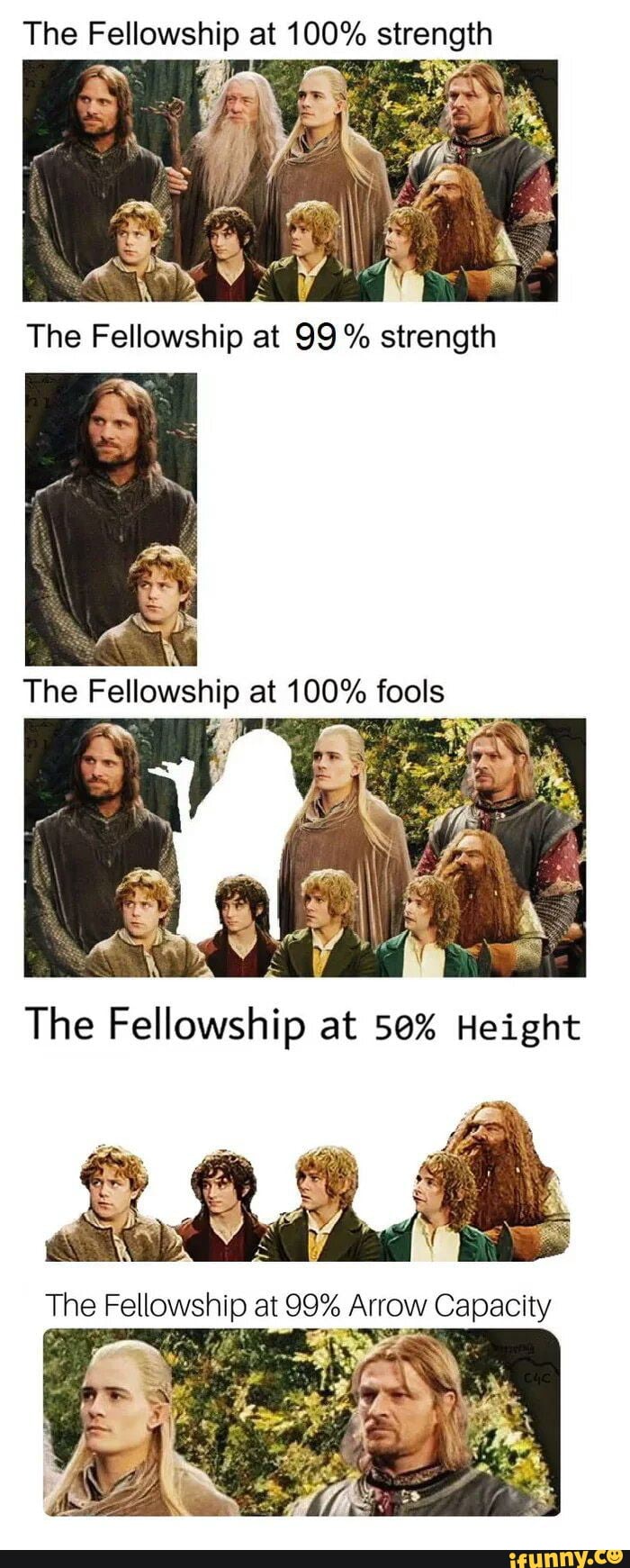 The Fellowship at 100% eh