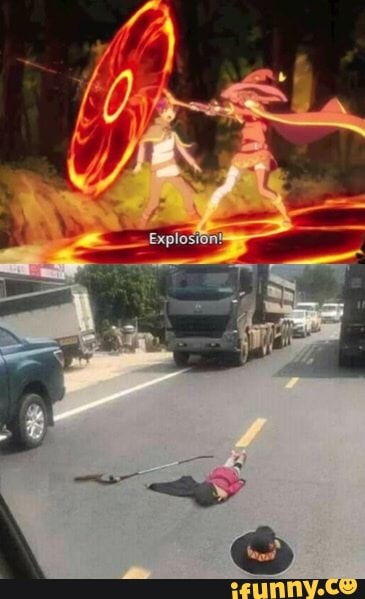 shitpost, animes, anime, imagem, konosuba, megumin