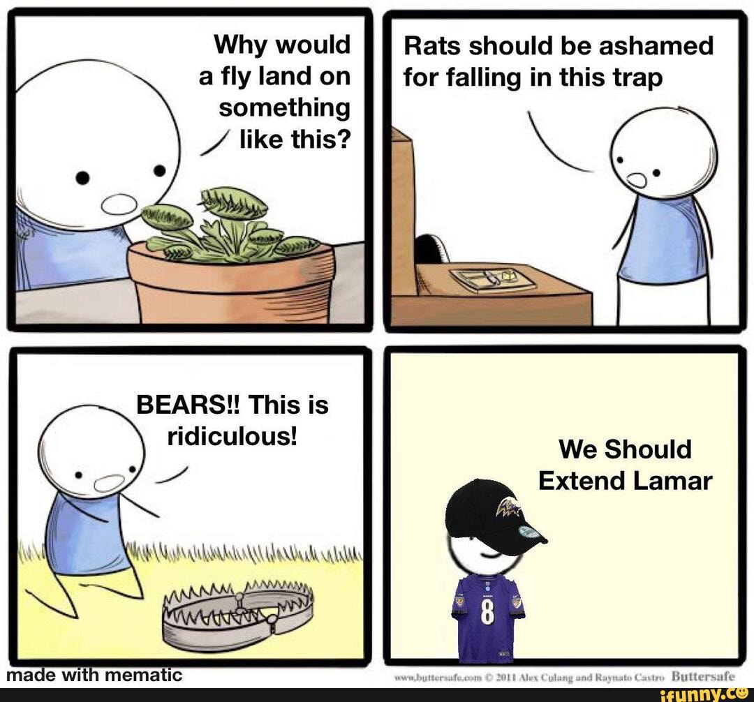 Why would Rats should be ashamed a fly land on for falling in this trap