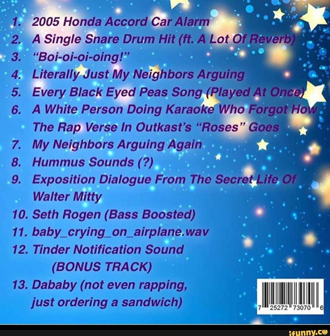 10. 12. 2005 Honda Aecord Car A Single Snare Drum Hit (ft A White